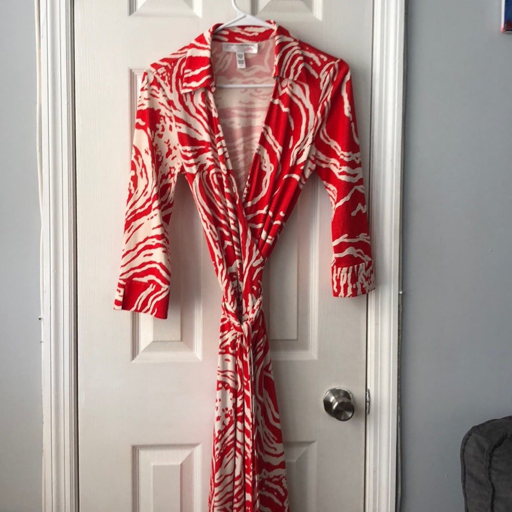 Vintage DVF wrap dress